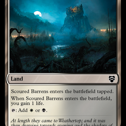 Scoured Barrens [The Lord of the Rings: Tales of Middle-Earth Commander]