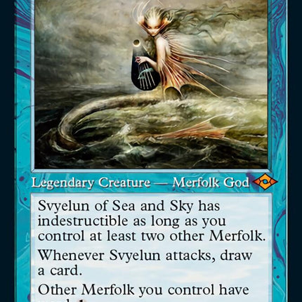 Svyelun of Sea and Sky (Retro Foil Etched) [Modern Horizons 2]