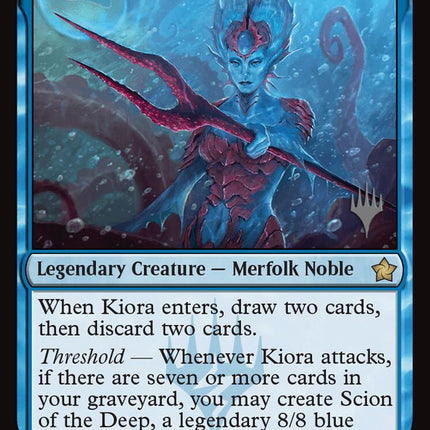 Kiora, the Rising Tide (Promo Pack) [Edge of Eternities Promo Pack]