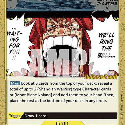 We'll Ring the Bell Waiting for You!! [Legacy of the Master Release Event Cards]