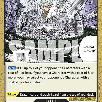 Ursa Shock [Legacy of the Master Release Event Cards]