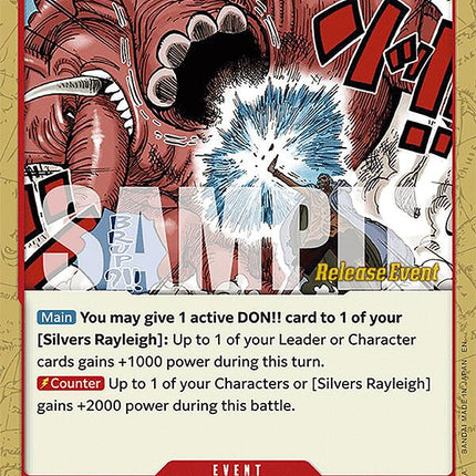 Color of Arms Haki [Legacy of the Master Release Event Cards]