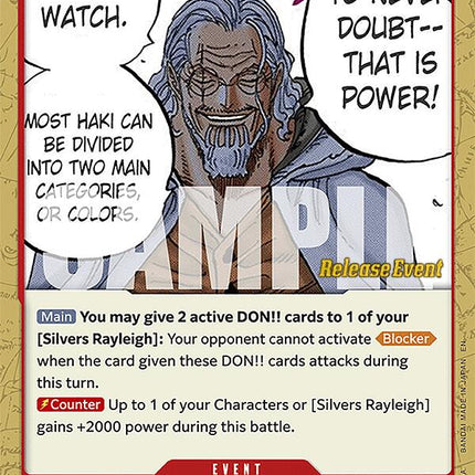 To Never Doubt--That Is Power! [Legacy of the Master Release Event Cards]