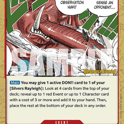 Color of Observation Haki [Legacy of the Master Release Event Cards]