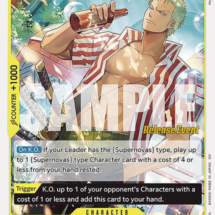 Roronoa Zoro [Legacy of the Master Release Event Cards]
