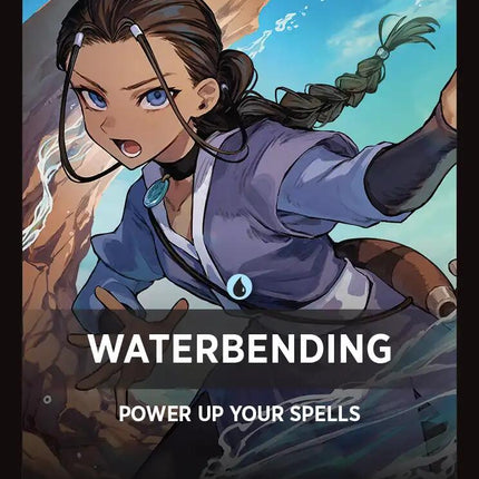Waterbending Theme Card [Avatar: The Last Airbender Tokens]