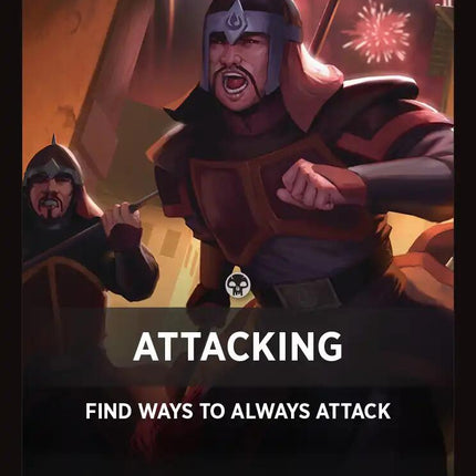 Attacking Theme Card [Avatar: The Last Airbender Tokens]