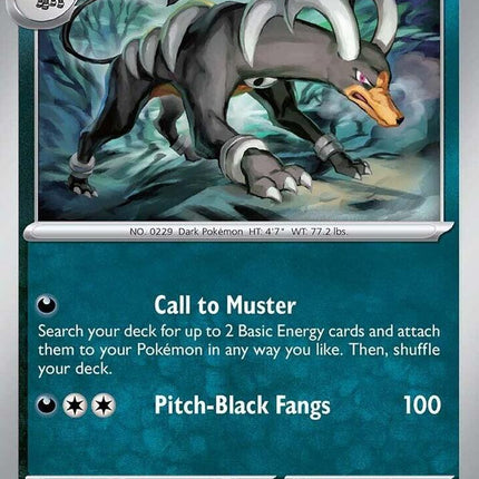 Houndoom (063/131) [Scarlet & Violet: Prismatic Evolutions]