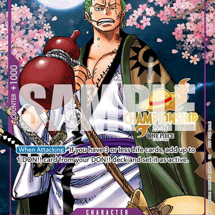 Zoro-Juurou (CS 25-26 Event Pack) [One Piece Promotion Cards]