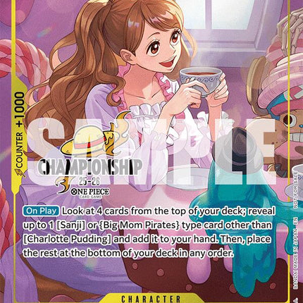 Charlotte Pudding (CS 25-26 Celebration Pack) [One Piece Promotion Cards]