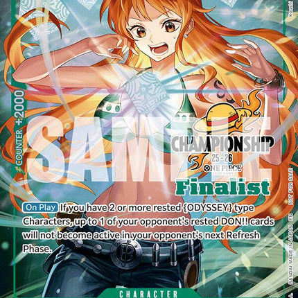 Nami (CS 25-26 Finalist Card Set 1) [One Piece Promotion Cards]