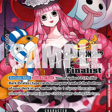 Perona (CS 25-26 Finalist Card Set 1) [One Piece Promotion Cards]