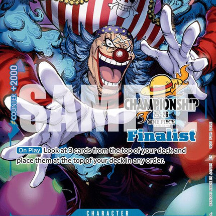 Buggy (CS 25-26 Finalist Card Set 1) [One Piece Promotion Cards]