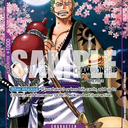 Zoro-Juurou (CS 25-26 Event Pack Finalist Ver.) [One Piece Promotion Cards]