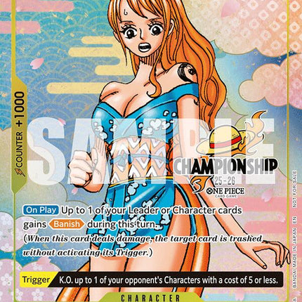 O-Nami (CS 25-26 Event Pack Finalist Ver.) [One Piece Promotion Cards]