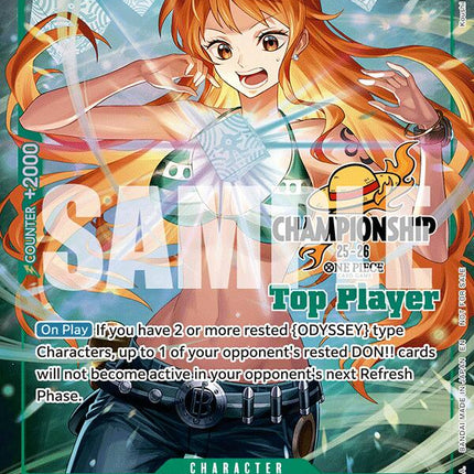Nami (CS 25-26 Top Player Pack) [One Piece Promotion Cards]