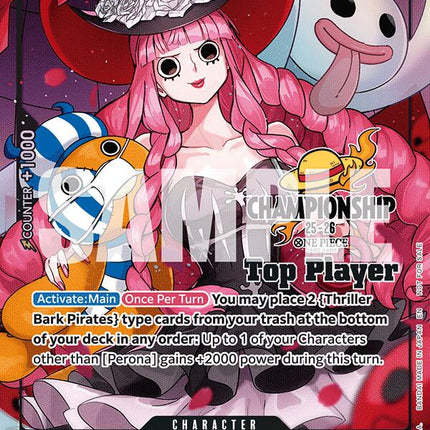 Perona (CS 25-26 Top Player Pack) [One Piece Promotion Cards]