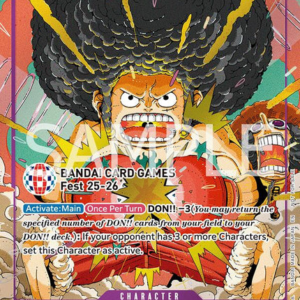 Monkey.D.Luffy (BANDAI Card Games Fest 25-26) [One Piece Promotion Cards]