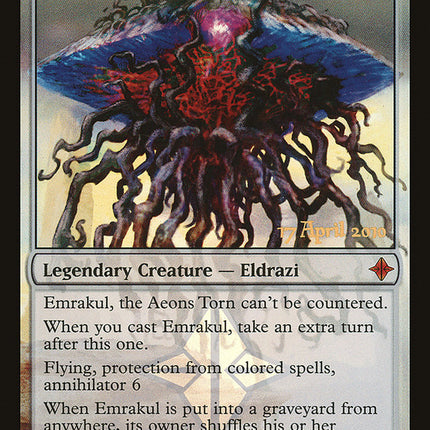Emrakul, the Aeons Torn [Rise of the Eldrazi Prerelease Promos]