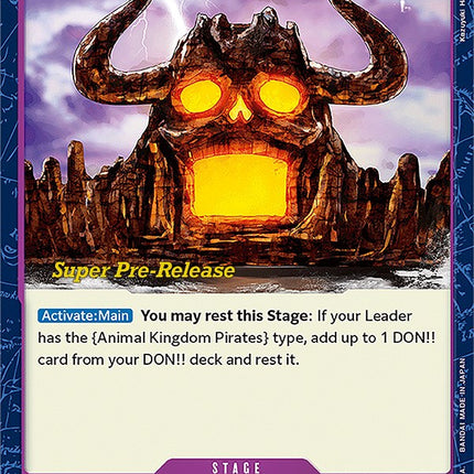 Onigashima Island [Super Pre-Release Starter Deck: Animal Kingdom Pirates]