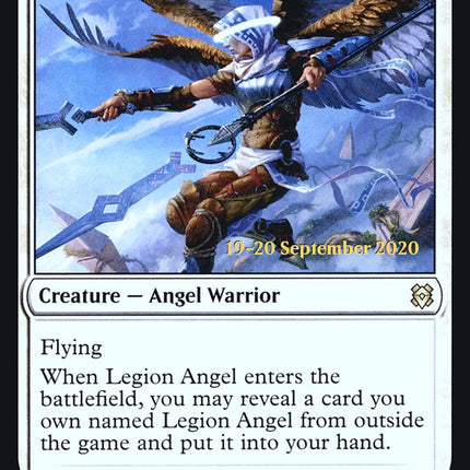 Legion Angel [Zendikar Rising Prerelease Promos]