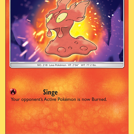 Slugma (26/236) [Sun & Moon: Cosmic Eclipse]