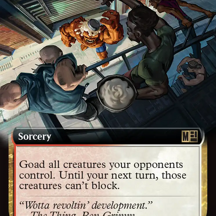 Taunt from the Rampart (Extended Art) [Marvel Super Heroes Commander]