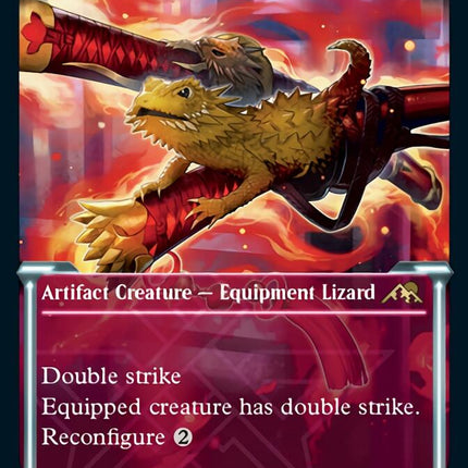 Lizard Blades (Showcase Soft Glow) [Kamigawa: Neon Dynasty]