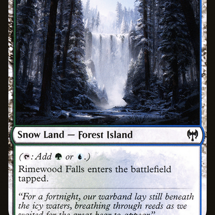 Rimewood Falls [Secret Lair: From Cute to Brute]