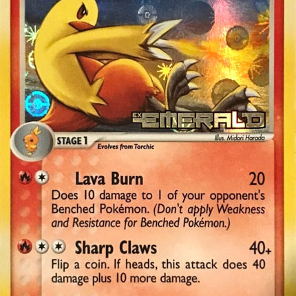 Combusken (25/106) (Stamped) [EX: Emerald]