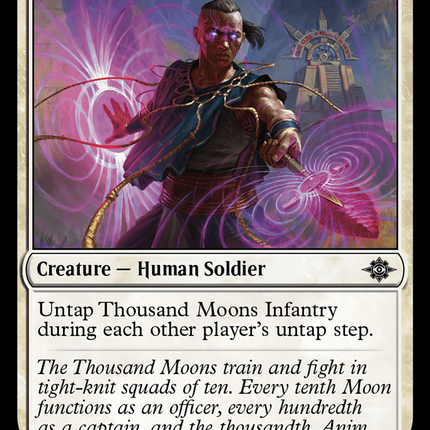Thousand Moons Infantry [The Lost Caverns of Ixalan]