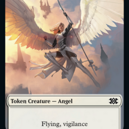 Zombie // Angel Double-Sided Token [Double Masters 2022 Tokens]