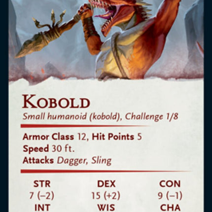 Kobold Art Card (Gold-Stamped Signature) [Dungeons & Dragons: Adventures in the Forgotten Realms Art Series]