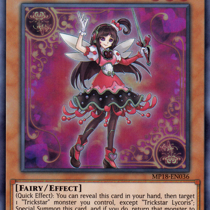 Trickstar Lycoris [MP18-EN036] Super Rare
