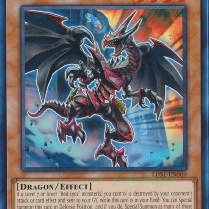Red-Eyes Retro Dragon [LDS1-EN009] Common