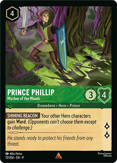 Prince Phillip - Warden of the Woods (72/204) [Fabled]