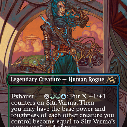 Sita Varma, Masked Racer (Borderless) [Aetherdrift]