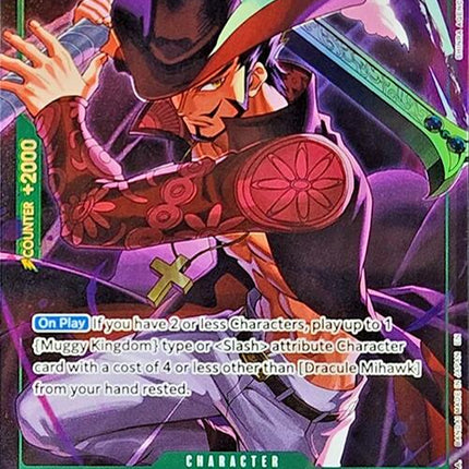 Dracule Mihawk (Illustration Box Vol.4) [One Piece Promotion Cards]