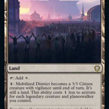 Mobilized District [Dominaria United Commander]