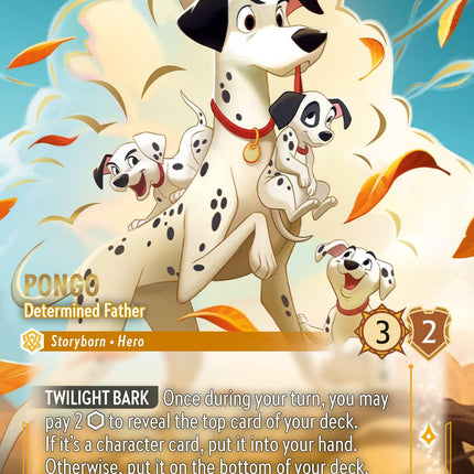 Pongo - Determined Father (Enchanted) (223/204) [Fabled]