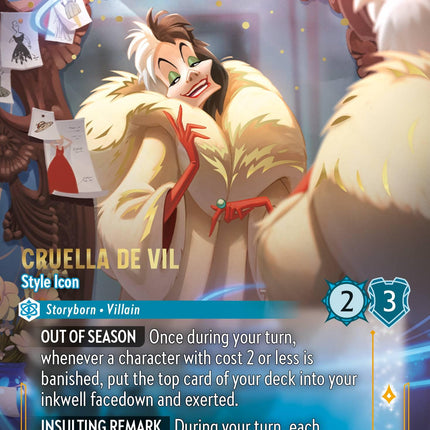 Cruella De Vil - Style Icon (Enchanted) (236/204) [Fabled]