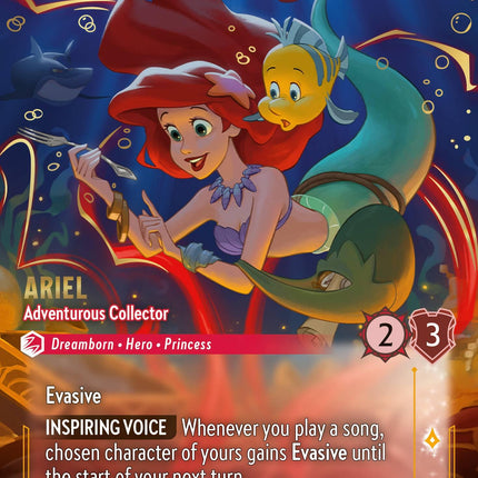 Ariel - Adventurous Collector (Enchanted) (232/204) [Fabled]