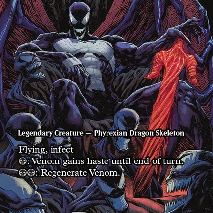 Venom, King in Black - Skithiryx, the Blight Dragon (Borderless) [Marvel Universe: Eternal-Legal]