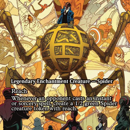 Master Weaver, Web Protector - Arasta of the Endless Web (Borderless) [Marvel Universe: Eternal-Legal]