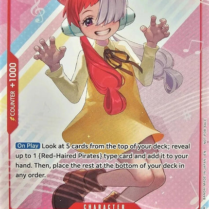 Uta (Welcome Pack Vol. 2) [One Piece Promotion Cards]