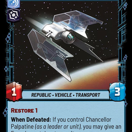 The Chancellor's Shuttle - Grim Harbinger (27/264) (27/264) [Secrets of Power]