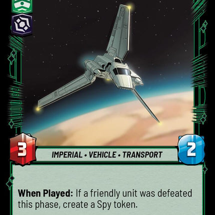 ISB Shuttle (83/264) (83/264) [Secrets of Power]