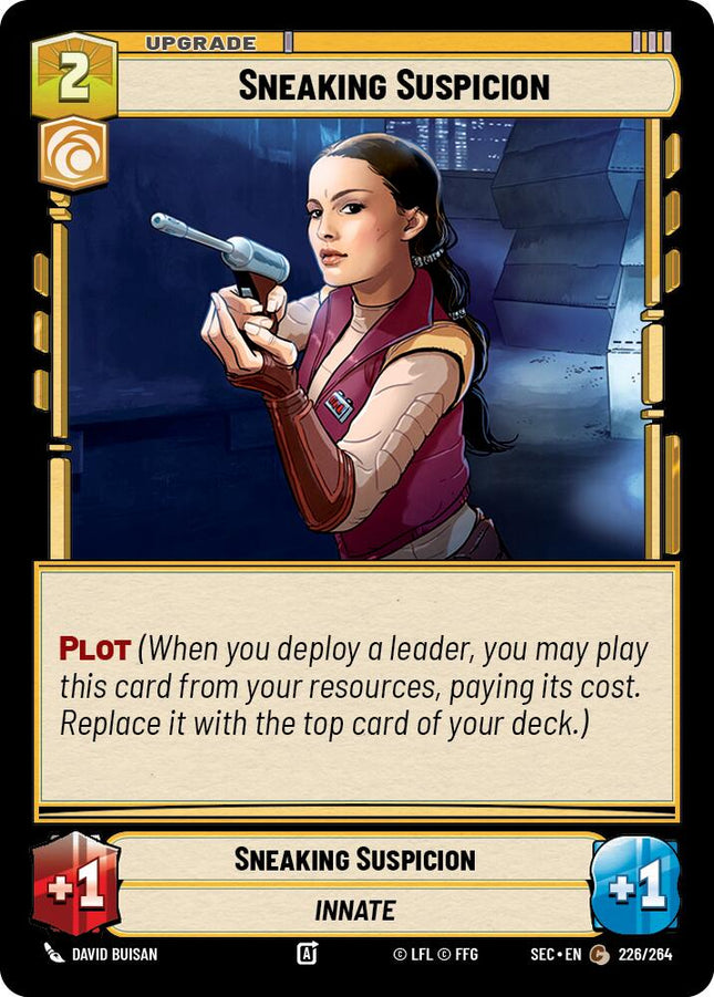 Sneaking Suspicion (226/264) (226/264) [Secrets of Power]