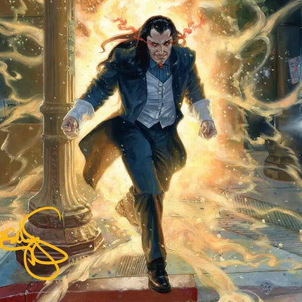 Morlun, Devourer of Spiders Art Card (Gold-Stamped Signature) [Marvel's Spider-Man Art Series]