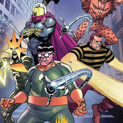 Behold the Sinister Six! Art Card (45/54) (Gold-Stamped Planeswalker Symbol) [Marvel's Spider-Man Art Series]